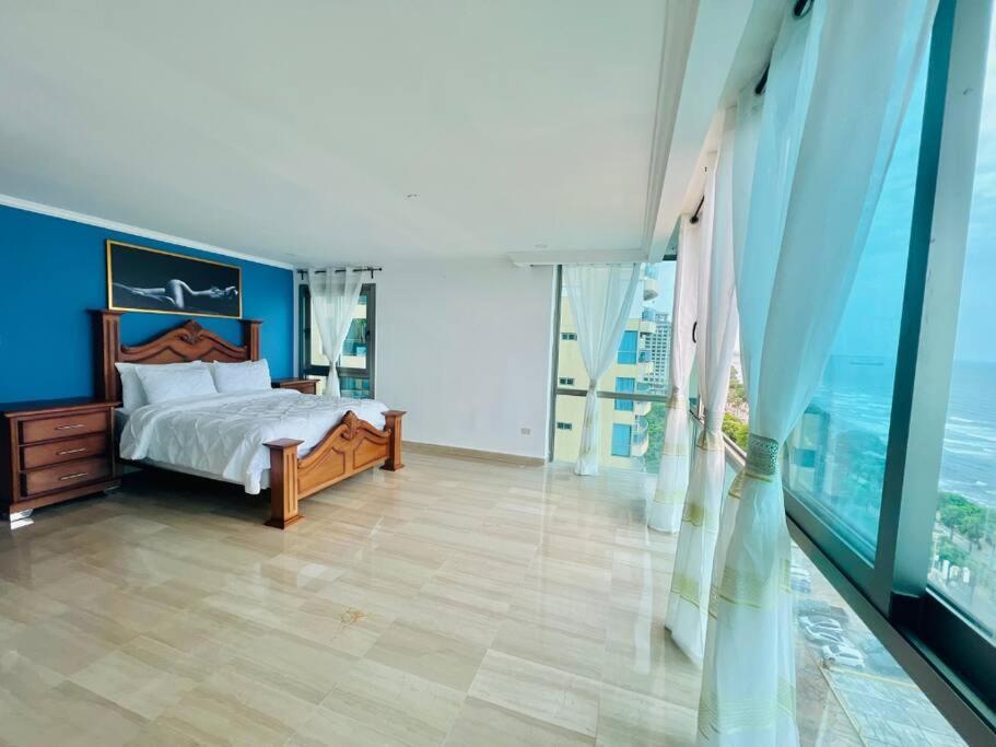 Beach Front Penthouse In Exclusive Tower ซานโตโดมิงโก ภายนอก รูปภาพ