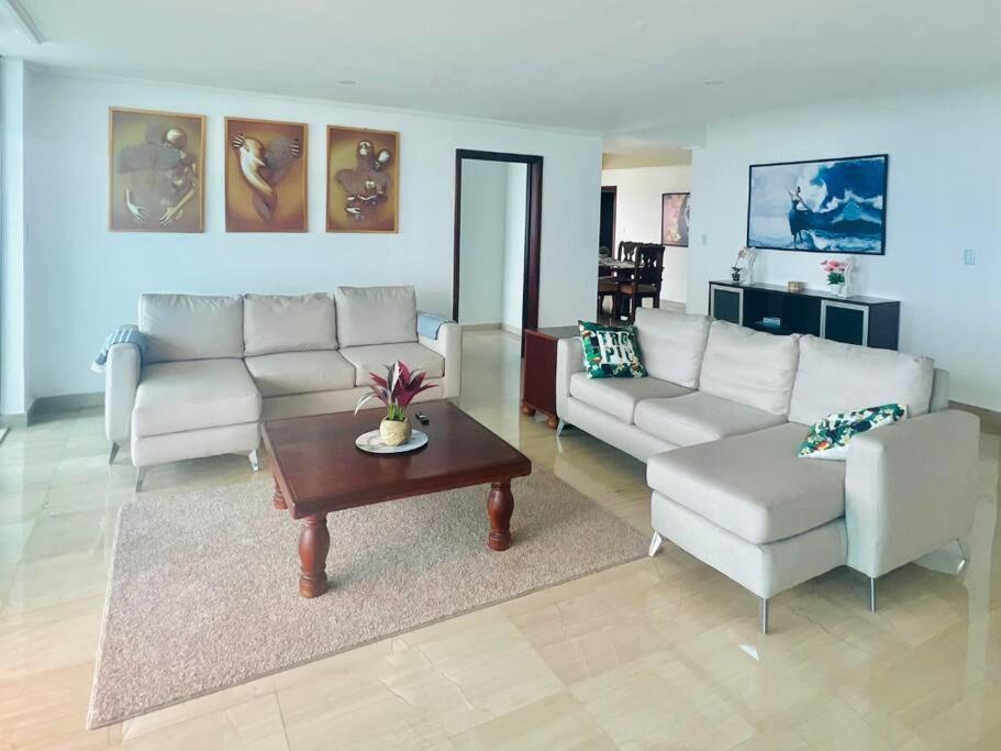 Beach Front Penthouse In Exclusive Tower ซานโตโดมิงโก ภายนอก รูปภาพ